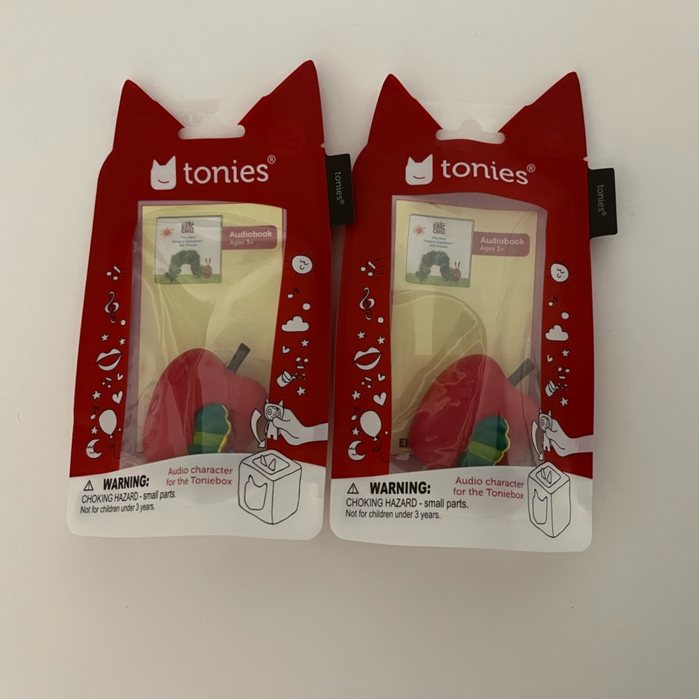 Two Hungry Caterpillar Tonies Audio Figures